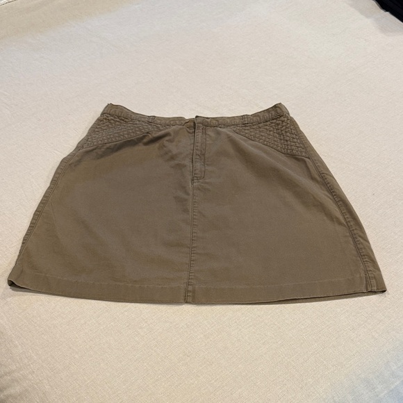 White Stag Olive Mini Skirt - Picture 1 of 8